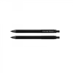 Mechanical pencil, rubberized, KYNA ETERNAL, black color