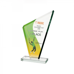 Glass trophy GS201 height 27.5cm