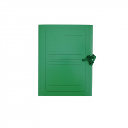 Folder for A4 documents, color with print and laces