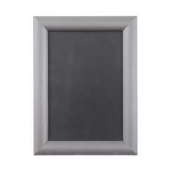 Hanging advertising frame A4 (29.7x21) with 25mm snap edges, aluminum frame CLICK