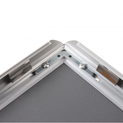 Hanging snap frame A3 (29.7x42) with 25mm profile aluminum frame CLICK