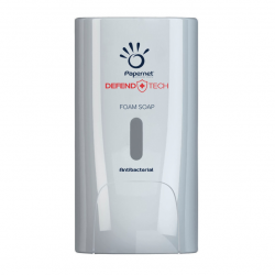 Antibacterial foam soap dispenser PAPERNET, white (for foam 411209)