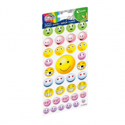 Stickers FIORELLO GR-NP153 emotions, various colors