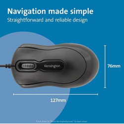 Mouse KENSINGTON, black color