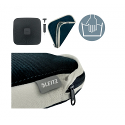 Ergonomic chair cushion LEITZ ERGO, grey