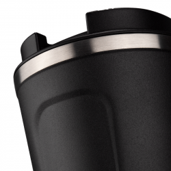 Thermal mug NORDIC 350ml, dark blue color