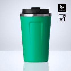 Thermal mug NORDIC 350ml, light green color