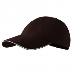 Sun cap with peak 340g., various colors, MALFINI 6P SANDWICH