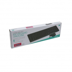 Wireless keyboard and mouse set OMEGA OKM071B, ES