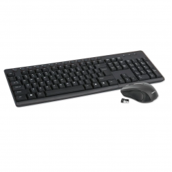 Belaidės klaviatūros ir pelės komplektas OMEGA OKM071B, ES