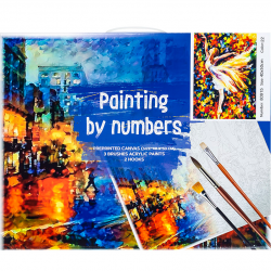 Paint by number kit BALLERINA, 40x50cm Centrum