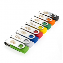 USB atmintinė 32GB, juoda sp.