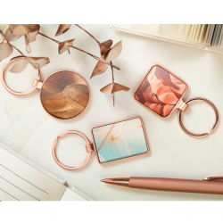 Keychain RITIDUS, rectangular shape, COOL