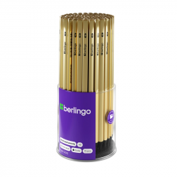 Pencil without eraser BERLINGO PURE GOLD HB