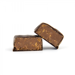 Dark chocolate candies with caramel cookies "Čiurlionis" RŪTA 500g