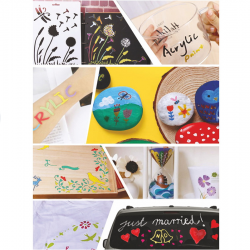 Acrylic marker set CENTRUM, 24 colors