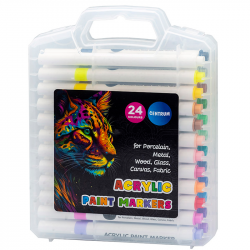 Acrylic marker set CENTRUM, 24 colors