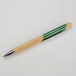 Automatic ballpoint pen BALIS, green color
