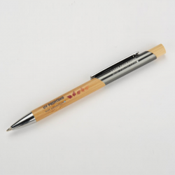 Automatic ballpoint pen BALIS, silver color