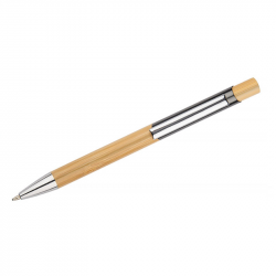 Automatic ballpoint pen BALIS, silver color