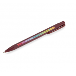 Automatic ballpoint pen SOT, burgundy color