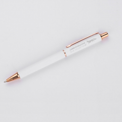 Ballpoint pen VERNO, white color