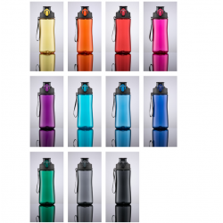 Gertuvė COLORISSIMO TRITAN, plastikinė 550ml, geltona sp.