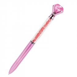 Ballpoint pens FIORELLO DIAMONDS GR-F424 0.7mm, assorted colors, pack of 24