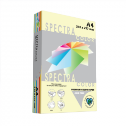 Colored paper set SPECTRA COLOR MIX A4 10 colors 500 sheets 80g