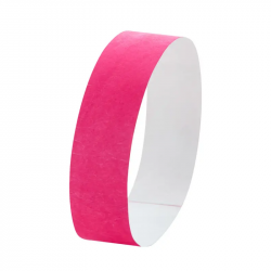 Paper bracelet WRISTVEK, pink, COOL 1 pc.