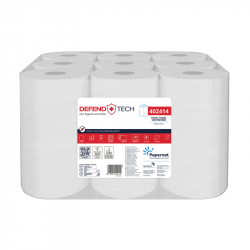 Popierinis rankšluostis rulone PAPERNET 2sl. 50m, 143serv., 20x12,4cm įp.9