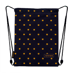 Krepšelis sportinei aprangai ASTRABAG KITTY 40x33cm, juodos sp.