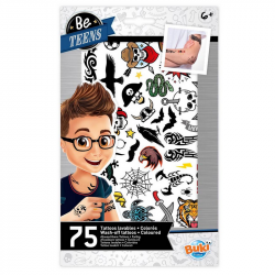 Tatuiruotės TEENS 75 vnt.