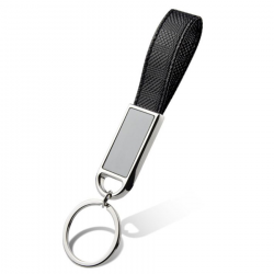 Raktų pakabukas STRAP, juodos spalvos