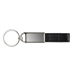 Raktų pakabukas STRAP, juodos spalvos