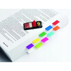 Index tabs 3M POST-IT 25x43 mm, red