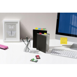 Indeksai-žymekliai 3M Post-it 25x43mm žali