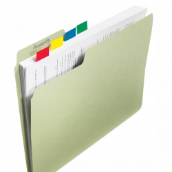 Indeksai-žymekliai 3M POST-IT 25x43mm mėlyni
