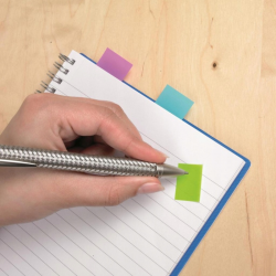 Indeksai-žymekliai 3M POST-IT 25x43mm mėlyni