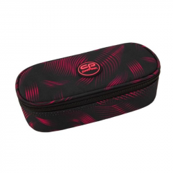 Penalas COOLPACK CAMPUS RUBY 23x10x6cm, margas, juodos sp.