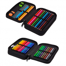 Penalas užpildytas 2 skyriai COOLPACK JUMPER 2, marga, juodos sp.