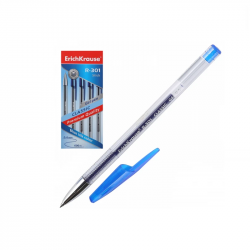 Gel pen 0.4mm ERICHKRAUSE R-301, blue color