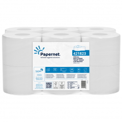 Toilet paper in a roll PAPERNET 2 layers.140m 30,5x9,5x19,5cm