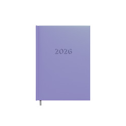 Darbo knyga - kalendorius 2026m., A5, levandų sp.