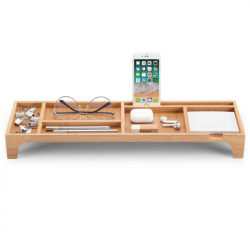 Bamboo desk tray FOROFIS 530x150x65mm