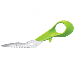 Žirklės KANGARO KS-74/Y 18,9cm žalios sp., įp.12
