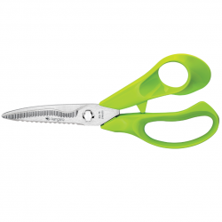 Žirklės KANGARO KS-74/Y 18,9cm žalios sp., įp.12