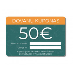 Dovanų kuponas 50 EUR