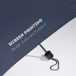 Umbrella automatic DUO, blue / silver color