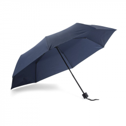 Umbrella automatic DUO, blue / silver color